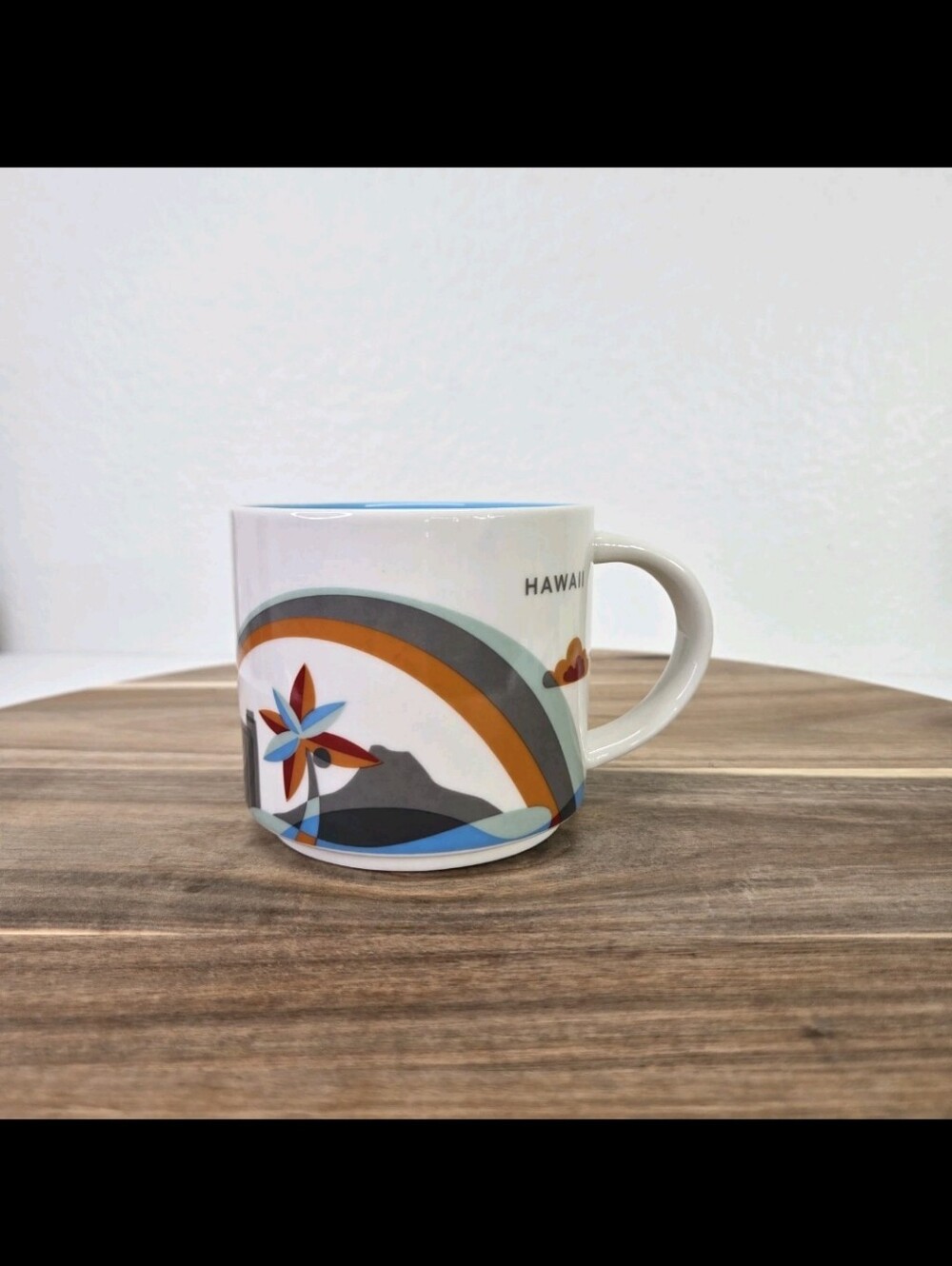 Starbucks Hawaii You Are Here Collection Ceramic Coffee Mug 14oz YAH 2016 No Box